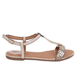 Beige sandaler til kvinder WL014 Beige
