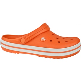 Crocs Crocband 11016-846 sko hvid orange