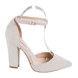 Bella Paris Højhælede pumps brun