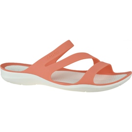 Crocs W Swiftwater Sandaler W 203998-82Q flerfarvet orange