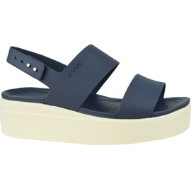Crocs Brooklyn Low Wedge 206453-46K marine blå