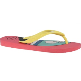 Havaianas Top Vibes 4144520-7600 flip-flops lyserød gul