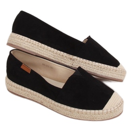 Klassiske sorte espadriller 99-23A Sort