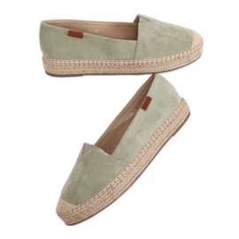 Klassiske grønne espadriller 99-23A Grøn