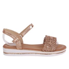 Champagne damesandaler 35-197 Champagne lyserød