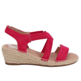 Kile sandaler fuchsia espadrilles S-823 Fushia lyserød
