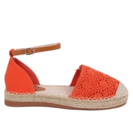 Espadrilleskåret orange 3035 Orange