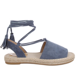 Blå kvinders espadriller BB25 Blue Ii kvalitet
