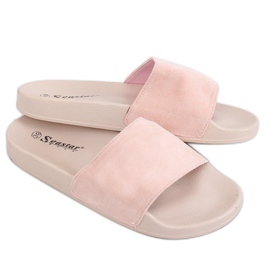 Enkle beige tøfler CK98 Beige II Kvalitet