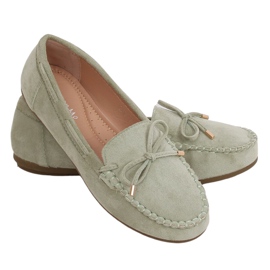 Kvinder akvamarin loafers LL97 Grøn