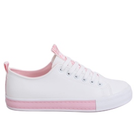 Hvide kvinders sneakers CC-17 Pink lyserød