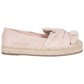 Seastar Suede Espadrilles på platformen brun