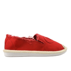 Røde slip-on espadriller NB273P-9