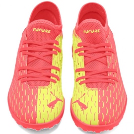 Puma Future Jr 5.4 Osg Tt 105952 01 fodboldstøvler rød appelsiner og røde