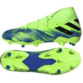Adidas Nemeziz 19.3 Fg M FV3988 fodboldstøvler rød grøn