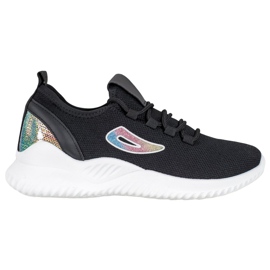 MCKEYLOR Sneakers med pailletter sort