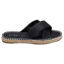 Cm Paris Casual lette hjemmesko sort