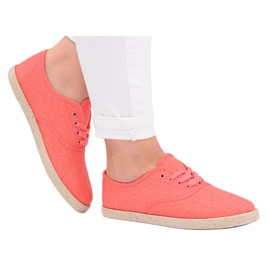 EVE Dame Coral Sneakers Light Espadrilles Rio Times lyserød