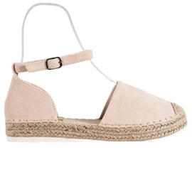 Seastar Ruskind Espadrilles Med Spænde brun