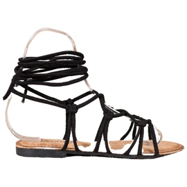 Seastar Romerske sandaler sort
