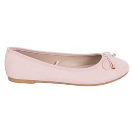 SHELOVET Casual Ballerinas lyserød