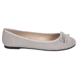 SHELOVET Casual Ballerinas grå