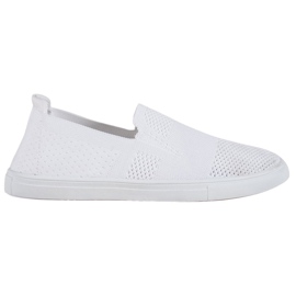 Hvide MCKEYLOR Slipons
