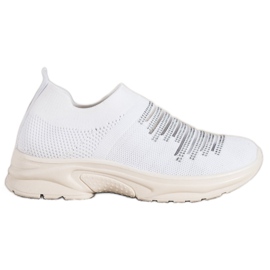 MCKEYLOR Slip-On sneakers hvid grå