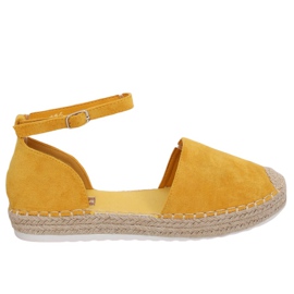 Dame honning espadriller JH95P Gul