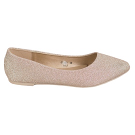 Seastar Glitter ballerinaer gylden