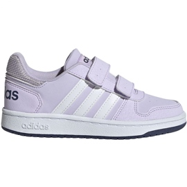 Adidas Hoops 2.0 Cmf Jr EG3771 violet flerfarvet