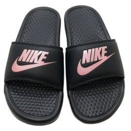 Nike Benassi Just Do It W 343881-007 sort lyserød