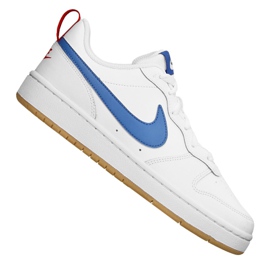 Nike Court Borough Low 2 (GS) Jr BQ5448-109 sko hvid