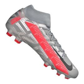 Nike Superfly 7 Academy Mg M AT7946-906 fodboldsko flerfarvet sølv