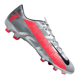 Nike Vapor 13 Academy Mg AT5269-906 fodboldsko flerfarvet sølv