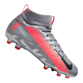 Nike Superfly 7 Academy Mg Jr AT8120-906 fodboldsko flerfarvet sølv