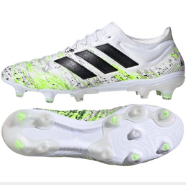 Adidas Copa 20.1 Fg M G28639 fodboldstøvler flerfarvet hvid
