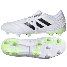 Adidas Copa Gloro 20.2 Fg M G28627 fodboldstøvler flerfarvet hvid