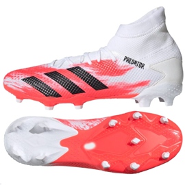 Adidas Predator 20.3 Fg M EG0910 fodboldstøvler flerfarvet hvid