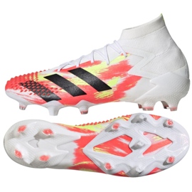 Adidas Predator Dracon 20.1 Fg M EG1599 fodboldstøvler flerfarvet hvid