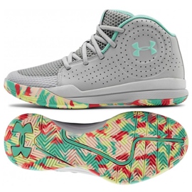 Under Armour Gs Jet 2019 Jr. 3022121-102 flerfarvet grå