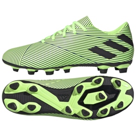Adidas Nemziz 19.4 FxG M FV3996 fodboldstøvler flerfarvet grøn