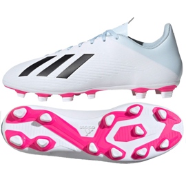 Adidas X 19.4 FxG M EF1699 fodboldstøvler flerfarvet hvid