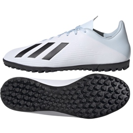 Adidas X 19.4 Tf M FV4629 fodboldstøvler flerfarvet hvid
