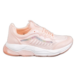 Via Giulia  Mode sport sneakers lyserød