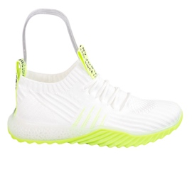 Evento Sneakers med neonsål hvid