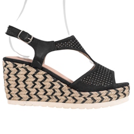 Aclys Ruskind Espadrilles På Kilen sort