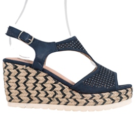 Aclys Ruskind Espadrilles På Kilen blå