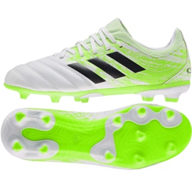 Adidas Copa 20.3 Fg Jr EF1913 fodboldstøvler flerfarvet grøn