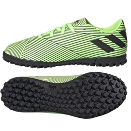 Adidas Nemeziz 19.4 Tf Jr FV3314 fodboldstøvler flerfarvet grøn